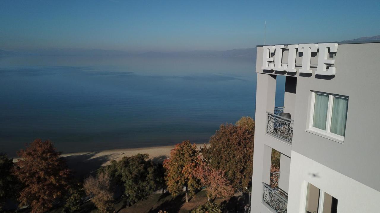Elite Hotel Pogradec Eksteriør billede
