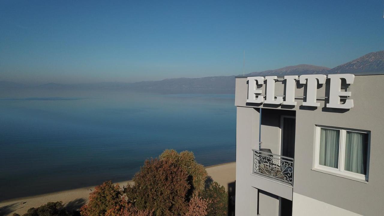 Elite Hotel Pogradec Eksteriør billede