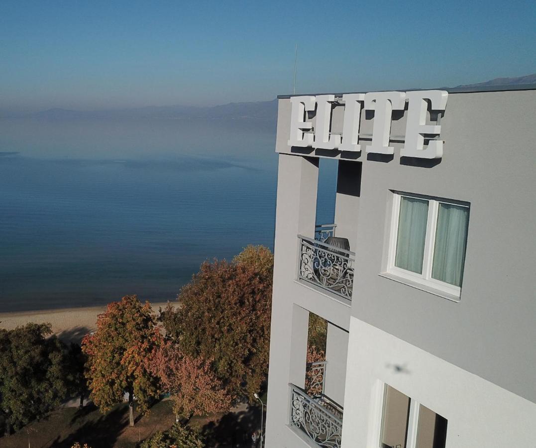 Elite Hotel Pogradec Eksteriør billede